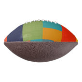Ballon De Foot Football Patchwork coloré (Tourné à 90°)
