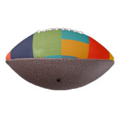 Ballon De Foot Football Patchwork coloré (Tourné à 270°)