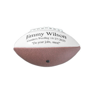 Ballon De Foot Football Personnalisé, Cadeau pour Garçons d'Honne