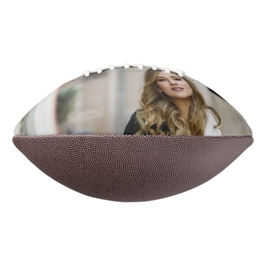 Ballon De Foot Gold Sparkle Graduation Chic Custom Graduate Photo (Tourné à 90°)