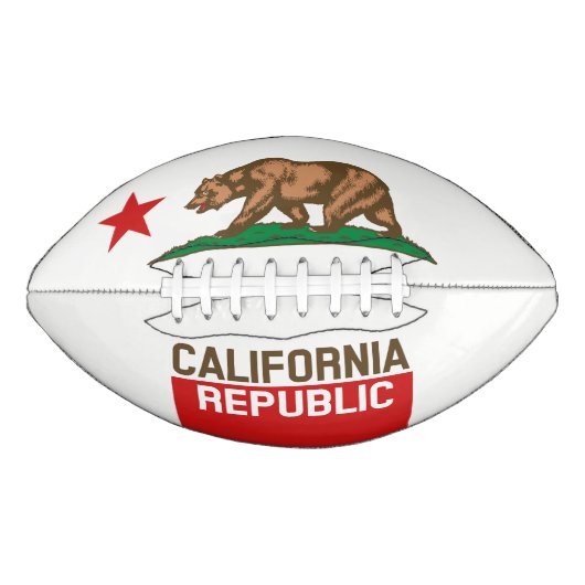 Ballon De Foot Graphique Drapeau d'état de Californie dynamique s (Devant)