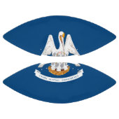 Ballon De Foot Graphique Drapeau Dynamique Louisiane sur un (Panneaux)