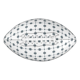 Ballon De Foot Gray Polka Dots, Polka Dot Pattern, Dots