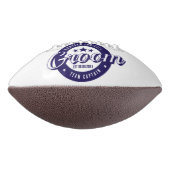 Ballon De Foot Groom Drafted for Life Team Captain Personalized (Tourné à 270°)