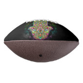Ballon De Foot Hamsa Fatma Main Psychedelic Art (Tourné à 270°)