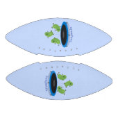 Ballon De Foot Haricots verts mignons sur dessin animé trampoline (Panneaux)