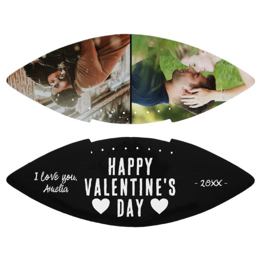 Ballon De Foot Heureuse Sainte-Valentin noir Boyfriend 2 photo (Panneaux)