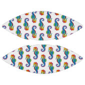 Ballon De Foot Hippocampe polygonal arc-en-ciel (Panneaux)