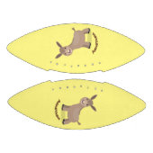 Ballon De Foot Illustration d'âne miniature joyeux (Panneaux)