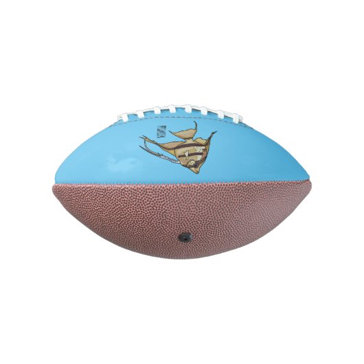 Ballon De Foot Illustration d'angelfish (Tourné à 270°)