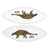 Ballon De Foot Illustration d'Ankylosaurus (Panneaux)