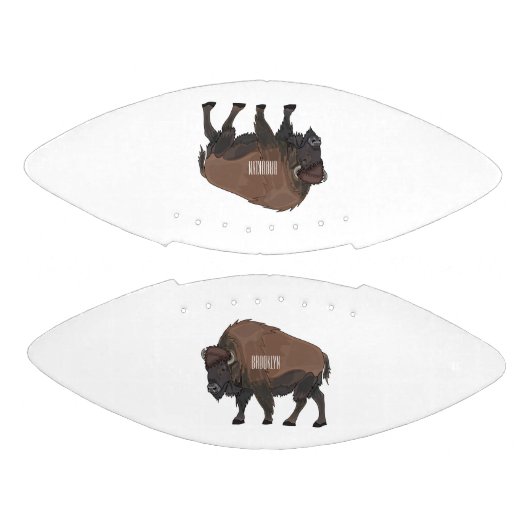 Ballon De Foot Illustration de bison (Panneaux)
