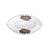 Ballon De Foot Illustration de bison (Devant)