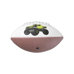 Ballon De Foot Illustration de camion monstre