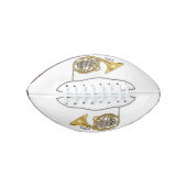 Ballon De Foot Illustration de corne française (Devant)