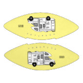 Ballon De Foot Illustration de dessin animé Campervan (Panneaux)