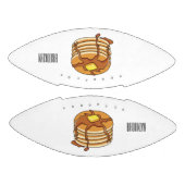 Ballon De Foot Illustration de dessin animé de Pancake (Panneaux)