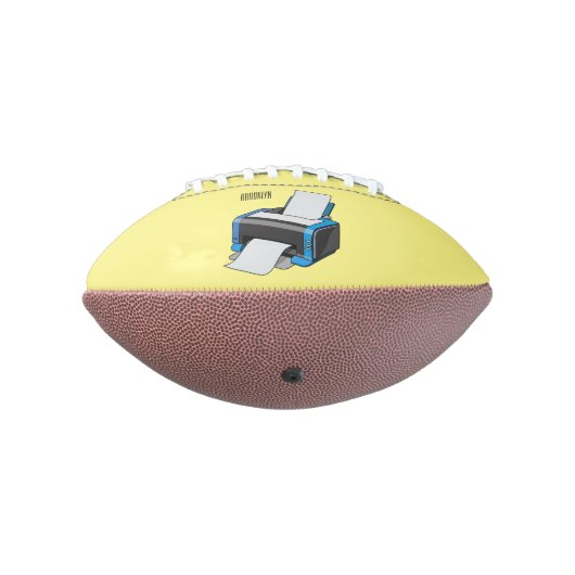 Ballon De Foot Illustration de dessin d'imprimante (Tourné à 270°)