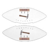 Ballon De Foot Illustration de dessin mignon, marteau et ongles (Panneaux)