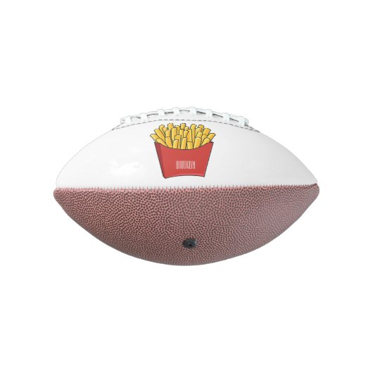 Ballon De Foot Illustration de frites (Tourné à 270°)