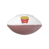Ballon De Foot Illustration de frites (Tourné à 90°)