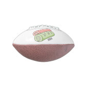 Ballon De Foot Illustration de gâteau suisse roll / roll (Tourné à 90°)