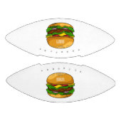 Ballon De Foot Illustration de Hamburger (Panneaux)