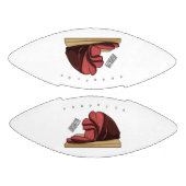 Ballon De Foot Illustration de jambon (Panneaux)