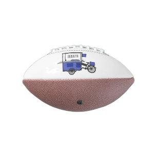 Ballon De Foot Illustration de la charrette alimentaire