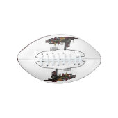 Ballon De Foot Illustration de la locomotive à vapeur (Devant)