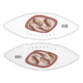 Ballon De Foot Illustration de l'éclair de chocolat (Panneaux)