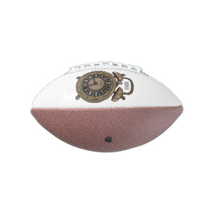 Ballon De Foot Illustration de l'horloge d'alarme
