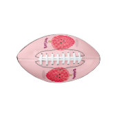 Ballon De Foot Illustration de litchee rose mignon (Devant)