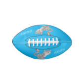 Ballon De Foot Illustration de mignon léopard des neiges (Devant)