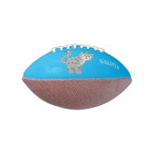 Ballon De Foot Illustration de mignon léopard des neiges (Tourné à 90°)