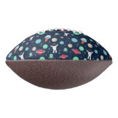 Ballon De Foot illustration de motif spatial (Tourné à 90°)
