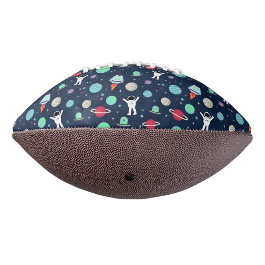 Ballon De Foot illustration de motif spatial (Tourné à 270°)