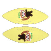 Ballon De Foot Illustration de panda rouge mignon (Panneaux)