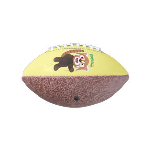 Ballon De Foot Illustration de panda rouge mignon