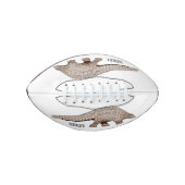 Ballon De Foot Illustration de Pangolin (Devant)