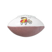 Ballon De Foot Illustration de pousse-pousse pédicab (Tourné à 90°)