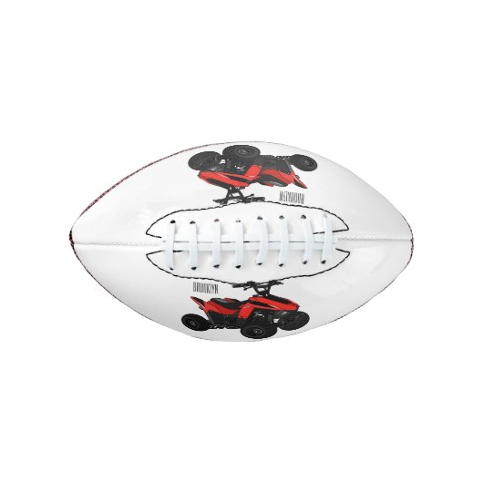 Ballon De Foot Illustration de Quad bike atv (Devant)
