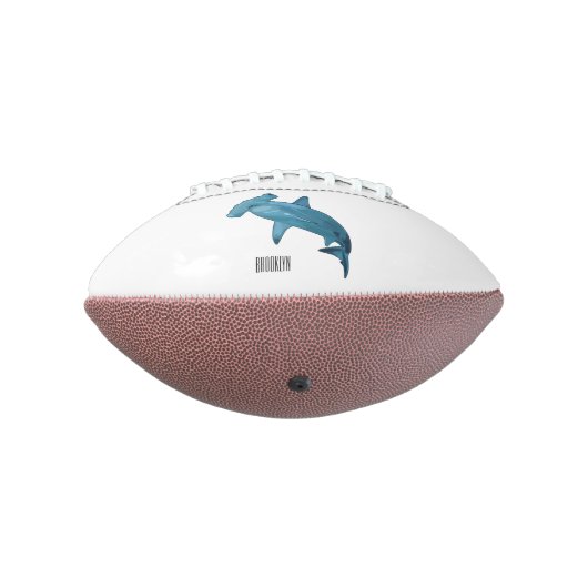 Ballon De Foot Illustration de requin marteau (Tourné à 270°)