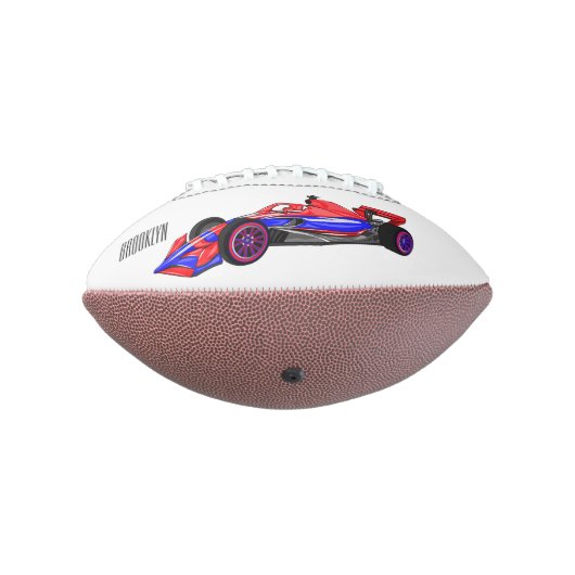 Ballon De Foot Illustration de voiture de course professionnelle (Tourné à 270°)