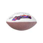 Ballon De Foot Illustration de voiture de course professionnelle (Tourné à 90°)