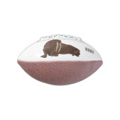 Ballon De Foot Illustration de Walrus (Tourné à 90°)