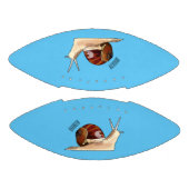 Ballon De Foot Illustration d'escargot (Panneaux)