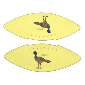 Ballon De Foot Illustration d'oiseau de curassow (Panneaux)