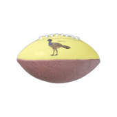 Ballon De Foot Illustration d'oiseau de curassow (Tourné à 90°)