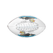 Ballon De Foot Illustration d'oiseau de l'eider King (Devant)